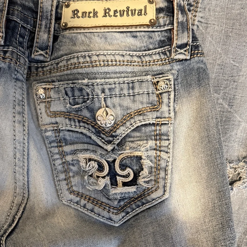 Rock Revival Light Blue Skinny Jeans - Picture 10 of 11